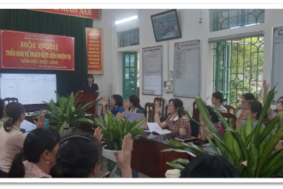 Trường Tiểu học Bình Hòa tổ chức Hội nghị triển khai kế hoạch năm học 2025-2026